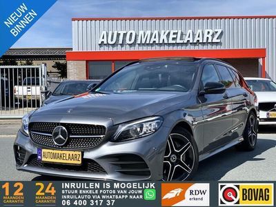 tweedehands Mercedes C220 Estate d Premium Plus AMG PANO CARPLAY NIGHT PAKKE