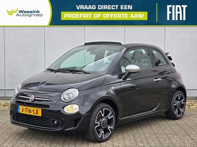 Occasion Fiat 500C Rockstar 69 PK (50 kW) 2020 Zwart Cabriolet
