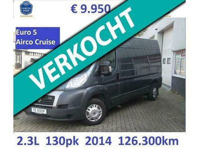 tweedehands Fiat Ducato Z. L3H2 130pk 2014 126.500km AHK 2500kg