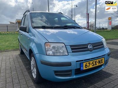 tweedehands Fiat Panda 1.2 Emotion Airco/Clima Elektr pakket 143xxx Km NAP Fijne hoge instap auto LM Velgen Rijdt en schakelt perfect