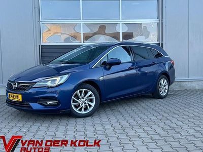 Blauw Occasion 2021 Opel Astra Elegance Stationwagen | € 8.885