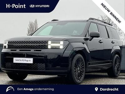 Zwart Nieuw 2025 Hyundai Santa Fe Blackline SUV | € 64.490 (Eerlijke prijs)