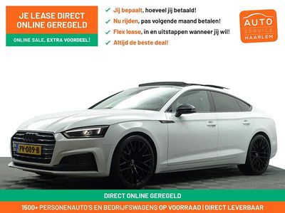 Wit metallic Occasion 2017 Audi A5 Sportback S-Line Hatchback | € 26.900 (Duur)