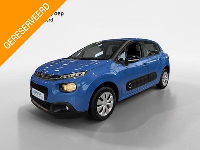 Blauw Occasion 2018 Citroën C3 Feel Hatchback | € 7.945 (Eerlijke prijs)