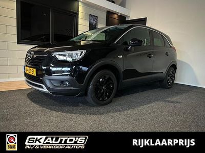 Occasion Opel Crossland X Innovation 110 PK (80 kW) 2018 Zwart SUV