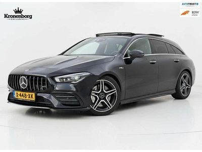 Occasion Mercedes CLA35 AMG Shooting Brake Premium Plus 306 PK (225 kW) 2020 Zwart Stationwagen