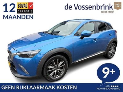 Blauw Gebruikt 2017 Mazda CX-3 SUV | € 15.950 (Eerlijke prijs)