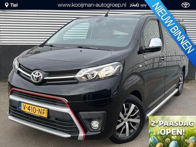 tweedehands Toyota Proace Worker 2.0 D-4D Professional Long BLACK Platinum pakket, 1e eigenaar, Nieuw geleverd, Lederen bekleding, Lichtmetalen velgen, Navigatie, Achteruitrijcamera, Dakdragers