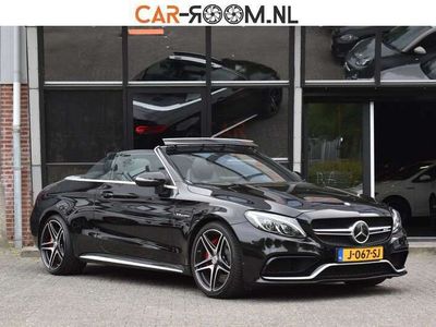 Occasion Mercedes C63 AMG AMG 510 PK (375 kW) 2016 Zwart, metallic lak Cabriolet