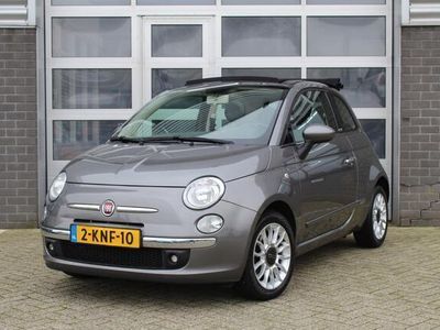 Grijs Occasion 2013 Fiat 500C Lounge Cabriolet | € 6.950 (Eerlijke prijs)