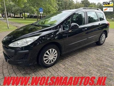 Zwart Gebruikt 2009 Peugeot 308 SW Stationwagen | € 1.250 (Eerlijke prijs)