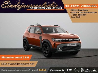 Blanc glacier Nieuw 2025 Dacia Duster Extreme SUV | € 33.700 (Eerlijke prijs)