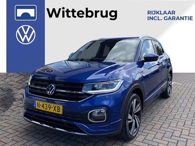 tweedehands VW T-Cross - 1.0 TSI R-Line / NAVIGATIE / ADAPTIEVE CRUISE CONTROL / CAMERA / 111 PK / APP-CONNECT /