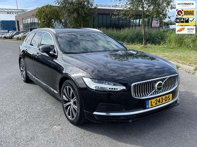 Zwart, metallic lak Gebruikt 2021 Volvo V90 Business Edition Stationwagen | € 27.950 (Eerlijke prijs)