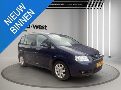 Occasion VW Touran Highline 116 PK (85 kW) 2004 Blauw MPV