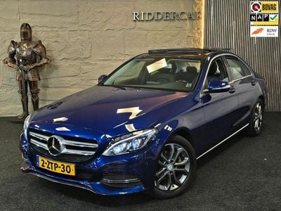Blauw Gebruikt 2015 Mercedes C180 Ambition Sedan | € 17.499 (Goede deal)