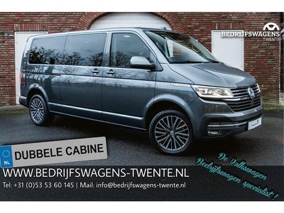 tweedehands VW Caravelle TRANSPORTER T6.1 2.0 TDI 204 PK DSGL2H1 A-KLEP DUB/DUB ACC | LED | Leder | Side Assist | Privacy glass |