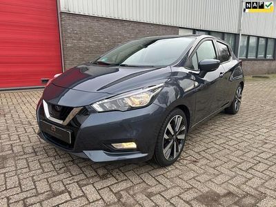 Occasion Nissan Micra Tekna 90 PK (66 kW) 2018 Grijs (metallic) Hatchback