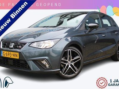 tweedehands Seat Ibiza 1.0 TSI FR | Incl. 1 jaar Garantie | Automaat | Beats By Dre audiosysteem | Schuif/kantel dak | Parkeersensoren V+A | Keyless Entry/Start | Digital cockpit | Navigatie | Climate controle | Stoelverwarming | Adaptive cruise | Apple CarPlay/Andro