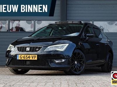 Zwart Occasion 2014 Seat Leon ST FR Stationwagen | € 9.950 (Eerlijke prijs)