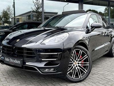 Occasion Porsche Macan Turbo Performance Package 441 PK (324 kW) 2018 Zwart SUV