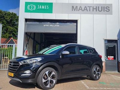 Zwart Gebruikt 2017 Hyundai Tucson SUV | € 17.950 (Eerlijke prijs)