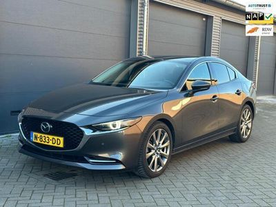 tweedehands Mazda 3 2.0 e-SkyActiv-X 186 PK LUXURY, LEDER,ECC, LED, 1 E EIGENAAR, NL AUTO NAP