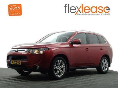 tweedehands Mitsubishi Outlander 2.0 Instyle+ Aut- 7 Pers, Schuifdak, Camera, Stoelverwarming, Trekhaak, Leder Interieur