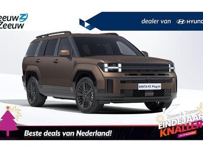 Bruin Nieuw 2025 Hyundai Santa Fe Blackline SUV | € 59.890 (Eerlijke prijs)