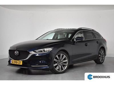 Occasion Mazda 6 Luxury 195 PK (143 kW) 2019 Blauw Stationwagen