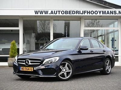 Occasion Mercedes C180 Sport Edition 157 PK (115 kW) 2017 Blauw (metallic) Sedan