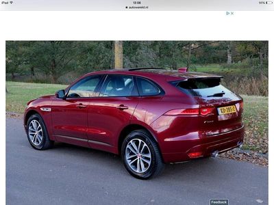Rood (metallic) Gebruikt 2016 Jaguar F-Pace R-Sport SUV | € 20.950