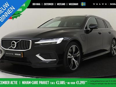 Zwart Gebruikt 2021 Volvo V60 Inscription Stationwagen | € 32.890 (Eerlijke prijs)