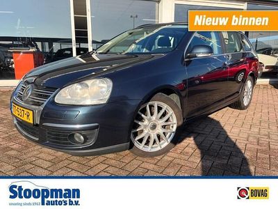 Blauw (metallic) Gebruikt 2007 VW Golf V Sportline Stationwagen | € 3.950 (Iets duurder)