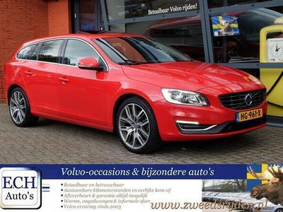 tweedehands Volvo V60 D6 Twin Engine Summum, Schuifdak, 19 inch, Leer, Elektr. stoelen