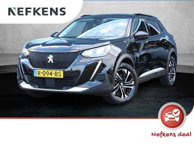 Zwart Gebruikt 2022 Peugeot e-2008 Allure SUV | € 17.700 (Eerlijke prijs)