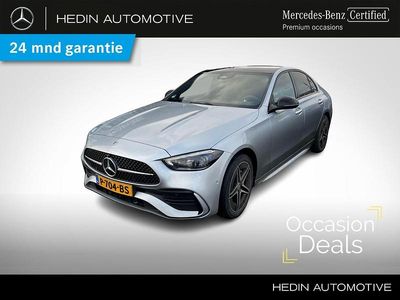 Zilver Occasion 2022 Mercedes C300e AMG line Sedan | € 41.900 (Iets duurder)
