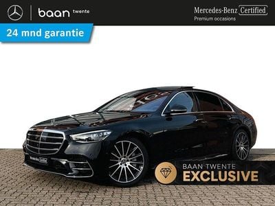 Zwart Gebruikt 2022 Mercedes S580 AMG line Sedan | € 92.850 (Eerlijke prijs)