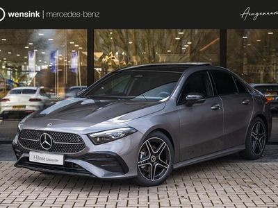 tweedehands Mercedes A180 Limousine AMG Line | Panorama-schuifdak | Navigati