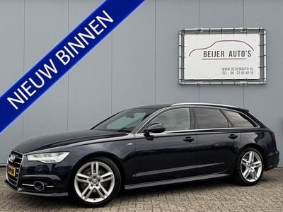 Blauw Gebruikt 2017 Audi A6 S-Line Stationwagen | € 24.495 (Goede deal)
