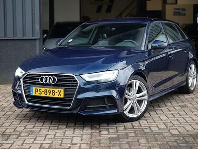 Occasion Audi A3 Sportback S-Line 116 PK (85 kW) 2017 Blauw (metallic) Hatchback