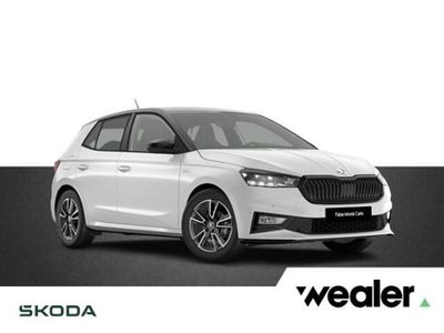 Nieuw Skoda Fabia Monte Carlo 95 PK (69 kW) 2026 Wit Hatchback