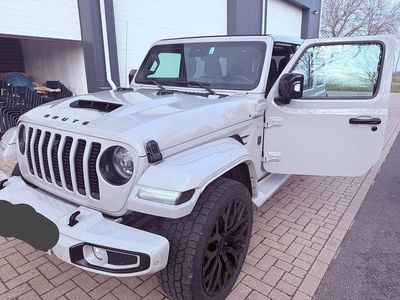 Grijs Occasion 2022 Jeep Wrangler Sahara SUV | € 89.000