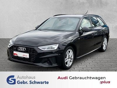 Zwart Occasion 2024 Audi A4 S-Line Stationwagen | € 50.536