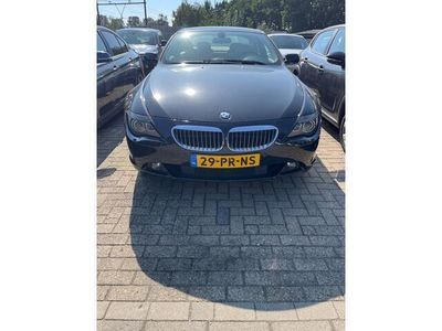 Zwart Gebruikt 2004 BMW 630 Coupé | € 9.950