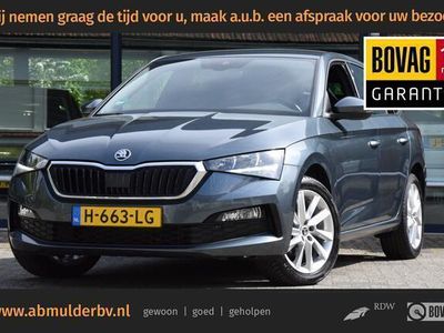 tweedehands Skoda Scala 1.0 TSI 116PK Sport Business | NL Auto | BOVAG Garantie | Full LED | Stoelverwarming | PDC Achter | Sportstoelen | Apple Carplay/Android Auto | 17'' Velgen | All Season Banden |