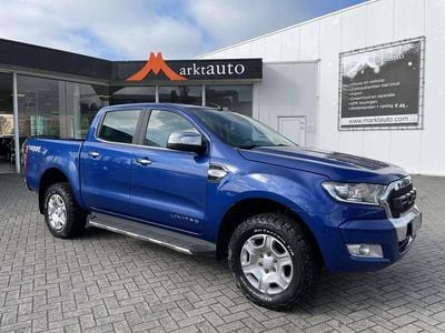Blauw, metallic lak Gebruikt 2017 Ford Ranger Limited Pickup | € 21.900 (Goede deal)