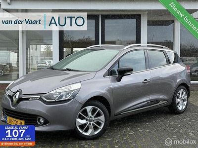 Grijs Occasion 2016 Renault Clio GrandTour LIMITED Stationwagen | € 6.495 (Eerlijke prijs)