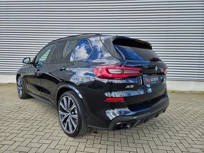 tweedehands BMW X5 XDrive45e 395pk M-Sport Luchtvering Panodak 360camera Acc Virtual cockpit Headup Memory stoelen Sfeerverlichting