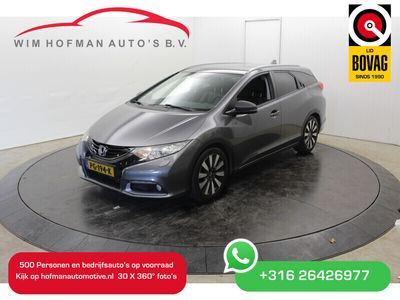 tweedehands Honda Civic Tourer 120PK Exec Vol Leder Trekhaak Camera Navigatie